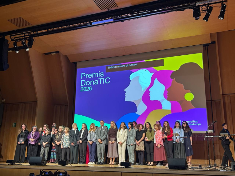 Imatge dels Premis DonaTIC 2026