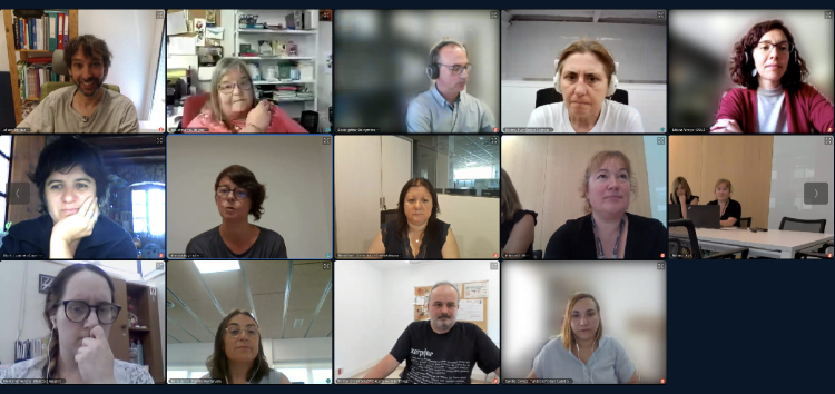 Virtual meeting image