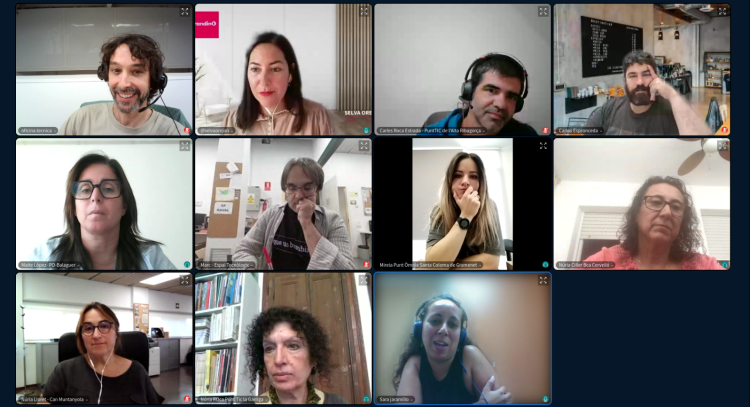 Imagen de encuentro virtual