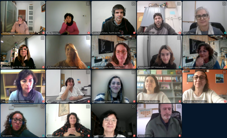 Imagen de encuentro virtual