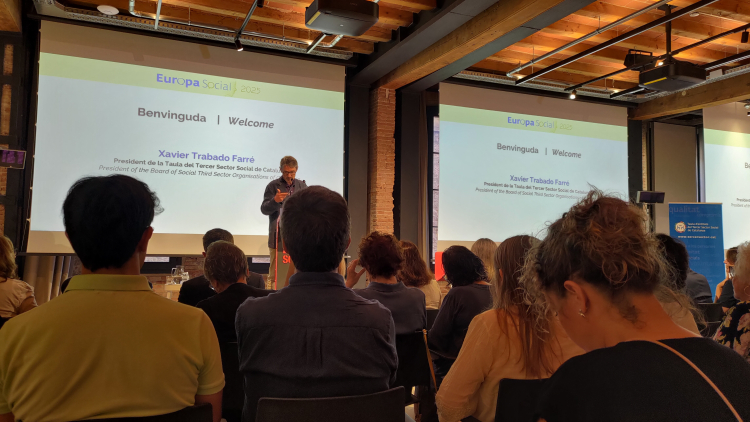 Los asistentes al Debate Europa Social del pasado 18 de septiembre