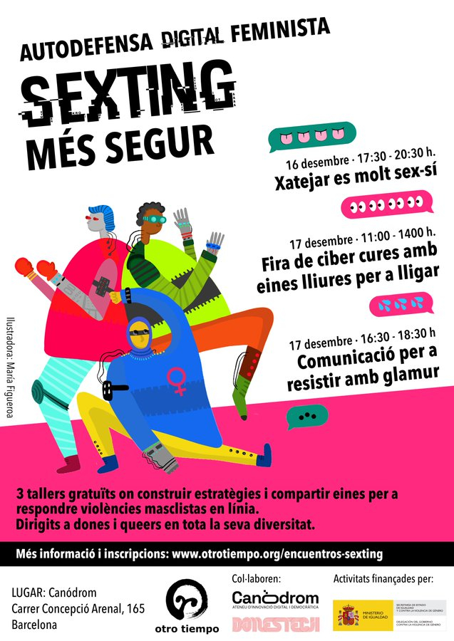 Cartel del evento Encuentros para hacer sexting con mayor seguridad