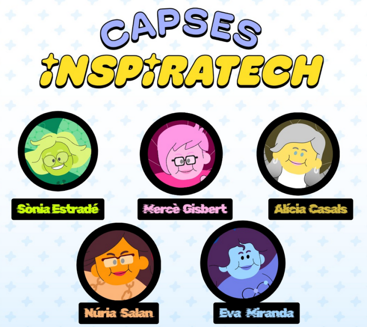 Las cinco primeras mujeres catalanas que formarán parte de las cajas.