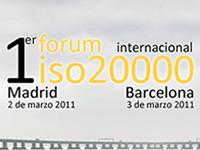 1er Fòrum Internacional ISO 20000