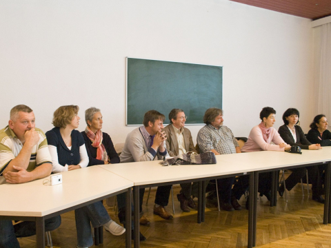 Sessió de treball del projecte Grundtvig, a Alemanya