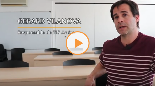 Gerard Vilanova, responsable de TIC Activa