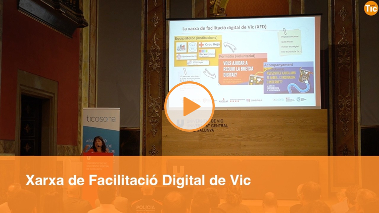 Embedded thumbnail for The Xarxa de Facilitació Digital de Vic is underway