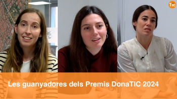 Embedded thumbnail for Do you want to meet the women awarded in the latest edition of the DonaTIC Awards 2024?